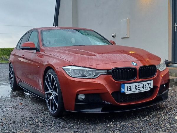 BMW 3-Series Saloon, Diesel, 2019, Orange