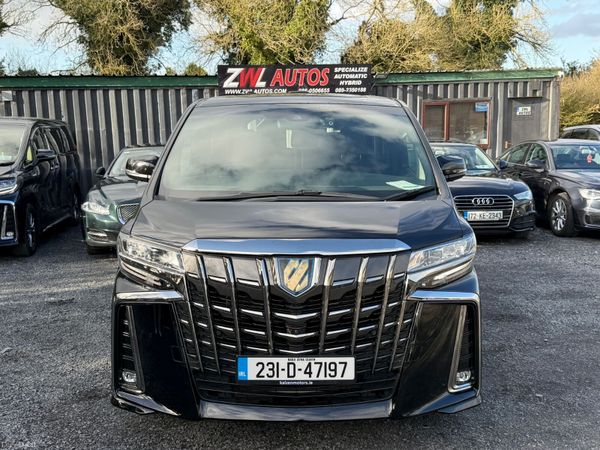 Toyota Alphard MPV, Petrol Hybrid, 2023, Black