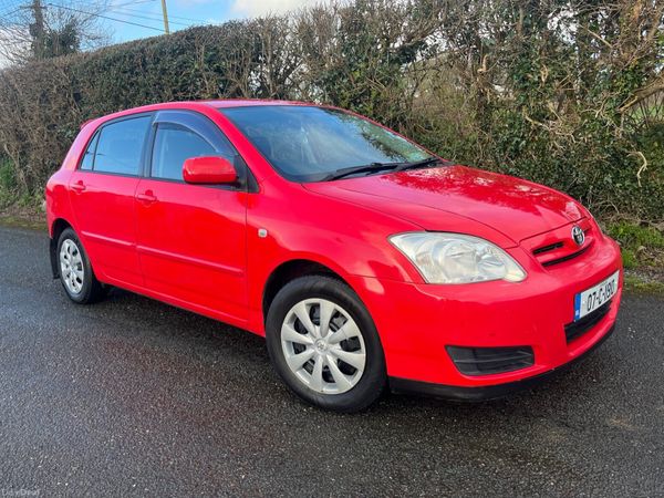 Toyota Corolla Hatchback, Petrol, 2007, Red