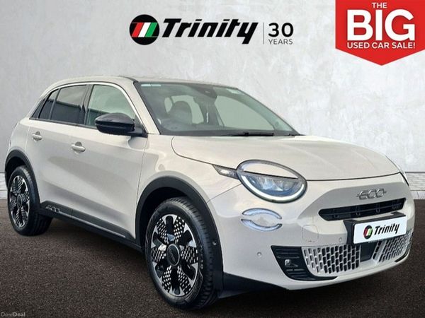 Fiat 600 SUV, Electric, 2024, Grey