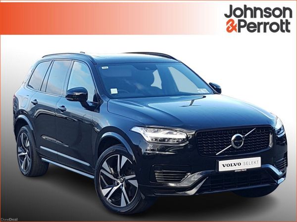 Volvo XC90 SUV, Petrol Plug-in Hybrid, 2021, Black