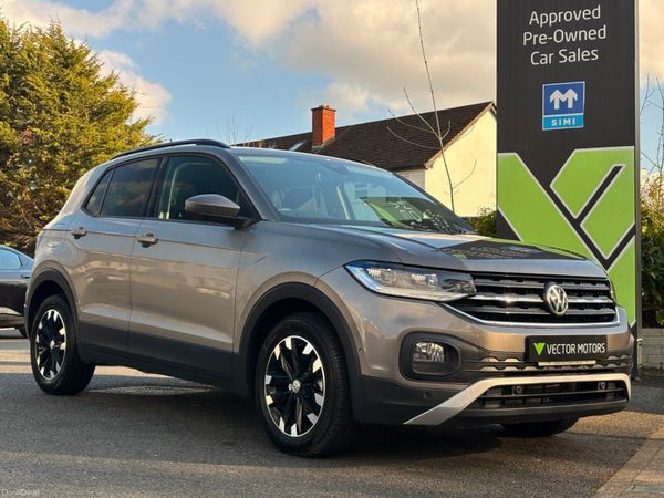 Volkswagen T-Cross SUV, Petrol, 2021, Grey