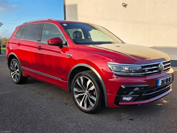 Volkswagen Tiguan SUV, Diesel, 2020, Red