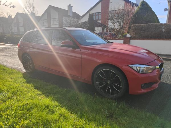 BMW 3-Series Estate, Diesel, 2013, Red