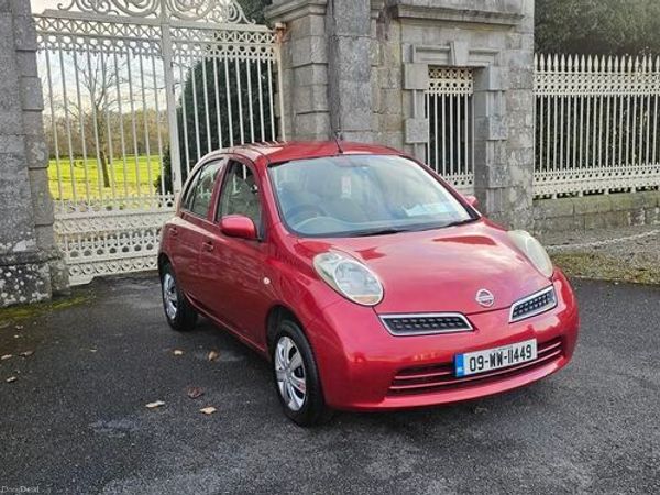 Nissan Micra Hatchback, Petrol, 2009, Red