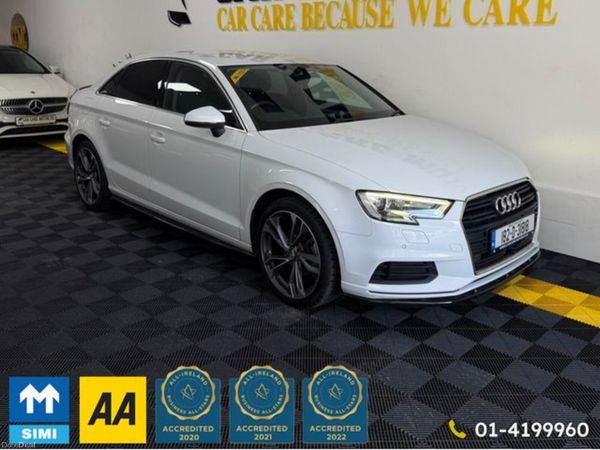 Audi A3 Saloon, Petrol, 2018, White