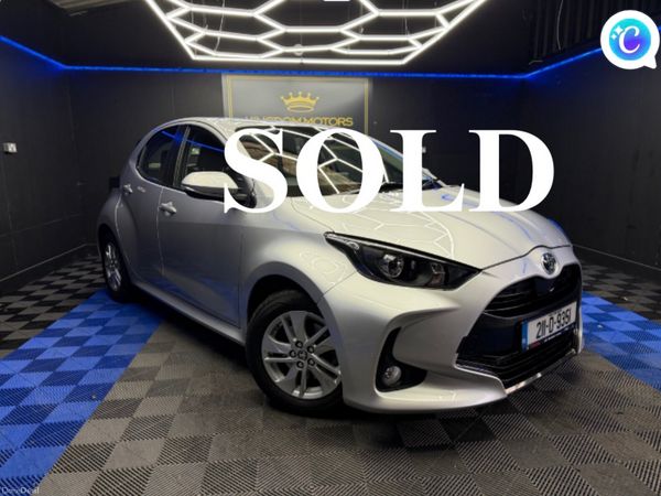 Toyota Yaris Hatchback, Petrol Hybrid, 2021, Grey