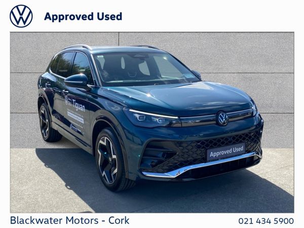 Volkswagen Tiguan SUV, Petrol Plug-in Hybrid, 2025, Blue