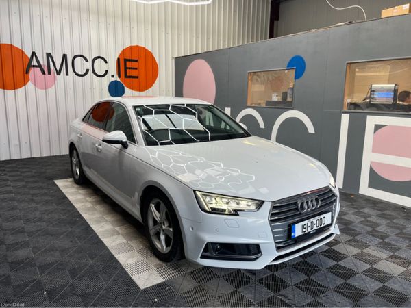 Audi A4 Saloon, Petrol, 2019, White