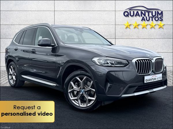 BMW X3 SUV, Petrol Plug-in Hybrid, 2021, Grey