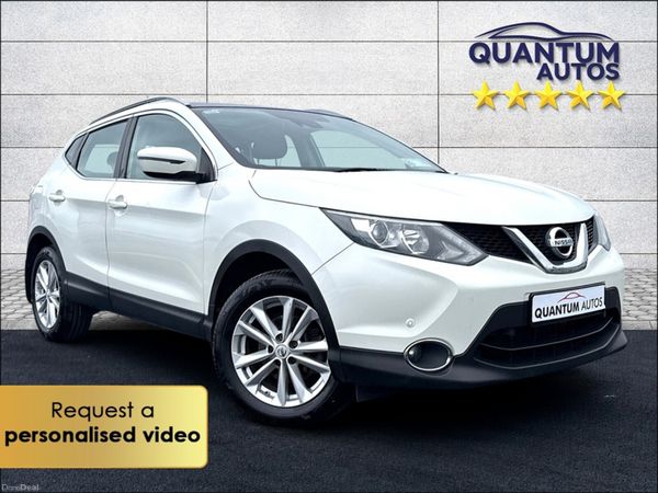 Nissan Qashqai SUV, Petrol, 2017, White