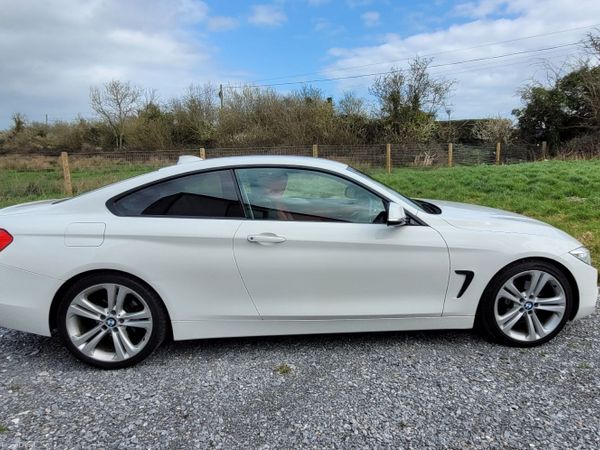 BMW 4-Series Coupe, Diesel, 2014, White