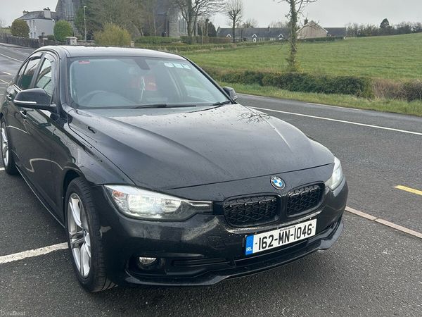 BMW 3-Series Saloon, Diesel, 2016, Black