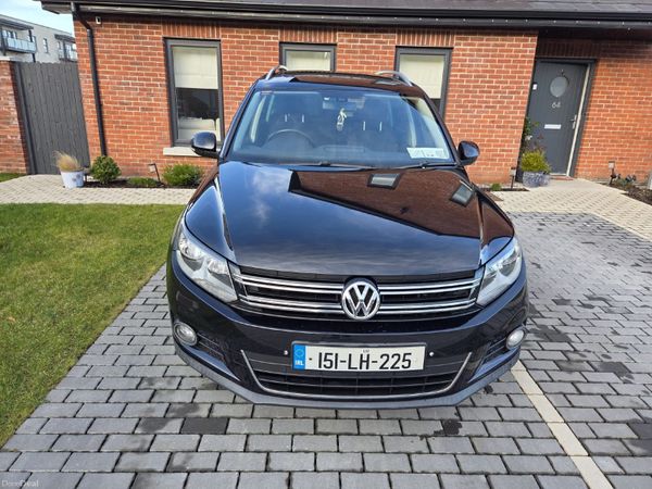 Volkswagen Tiguan SUV, Diesel, 2015, Black