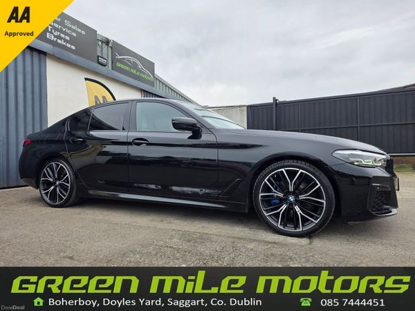 BMW 5-Series Saloon, Diesel, 2022, Black