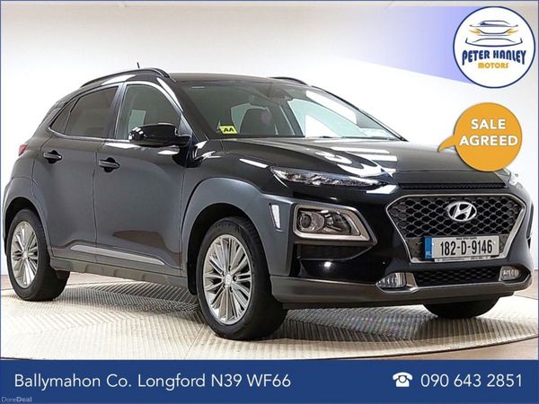 Hyundai KONA MPV, Petrol, 2018, Black