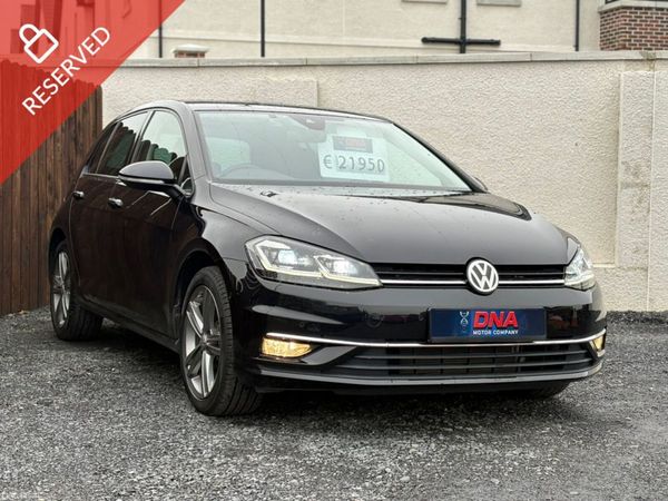 Volkswagen Golf Hatchback, Petrol, 2020, Black