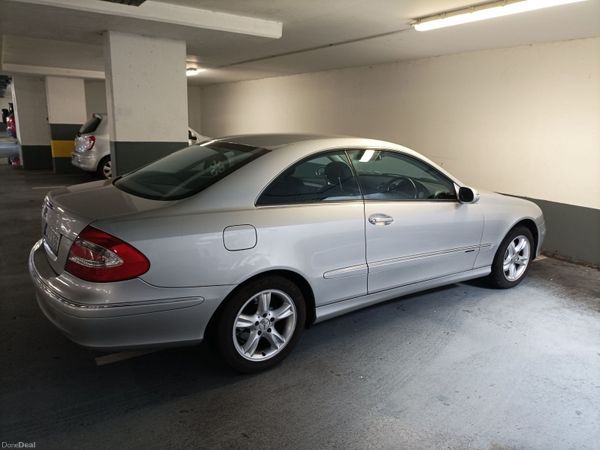 Mercedes-Benz CLK Coupe, Petrol, 2002, Silver