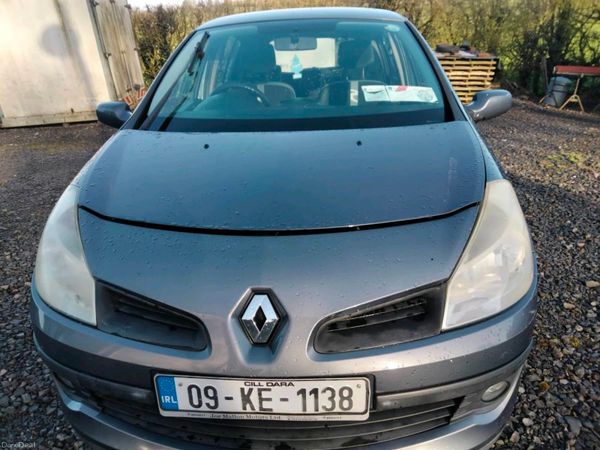 Renault Clio Hatchback, Ethanol Petrol, 2009, Blue