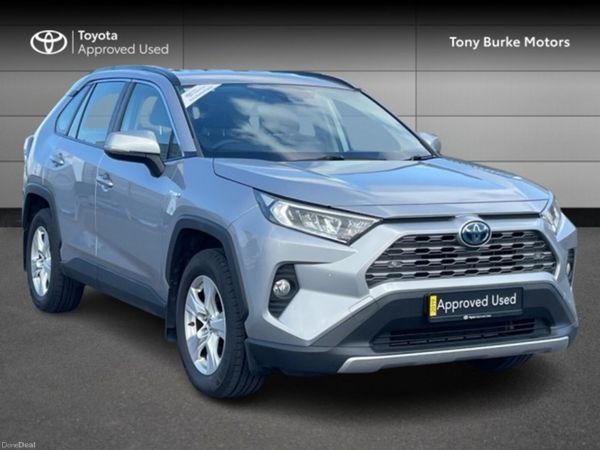 Toyota RAV4 SUV, Petrol Hybrid, 2019, Silver