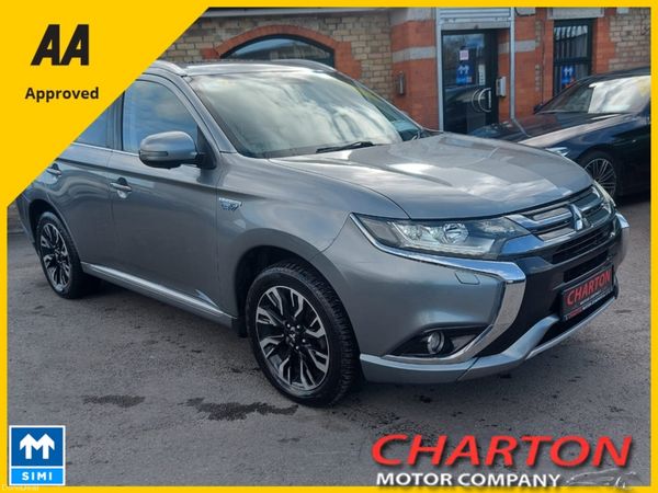 Mitsubishi Outlander Estate, Petrol Hybrid, 2017, Grey