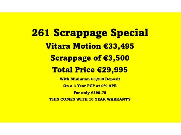 Suzuki Vitara SUV, Petrol Hybrid, 2026, Grey