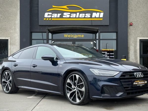 Audi A7 Hatchback, Diesel Hybrid, 2022, Blue