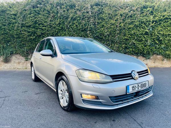 Volkswagen Golf Hatchback, Petrol, 2015, Silver