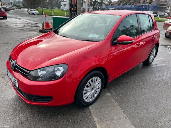 Volkswagen Golf Hatchback, Diesel, 2011, Red