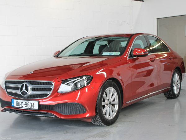 Mercedes-Benz E-Class Saloon, Diesel, 2018, Red
