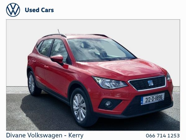 SEAT Arona SUV, Petrol, 2021, Red