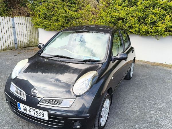 Nissan Micra Hatchback, Petrol, 2008, Black