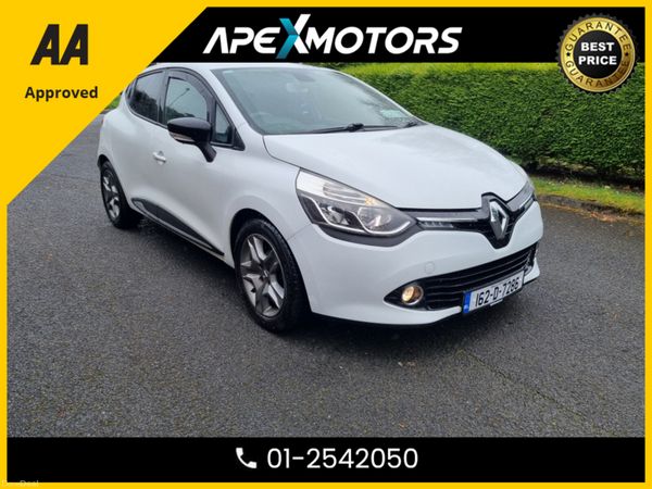 Renault Clio Hatchback, Petrol, 2016, White