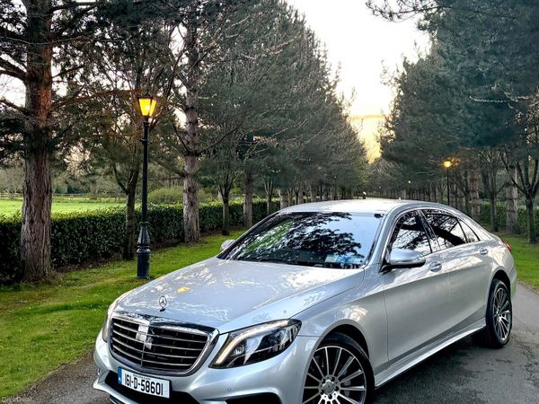 Mercedes-Benz S-Class Saloon, Petrol Plug-in Hybrid, 2016, Silver