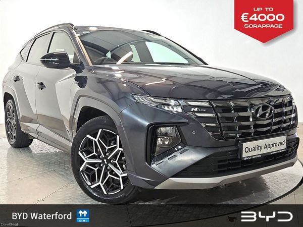 Hyundai Tucson SUV, Petrol Plug-in Hybrid, 2023, Grey