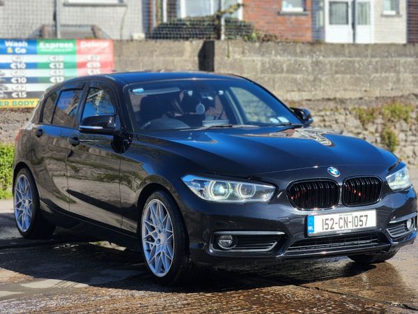 BMW 1-Series Hatchback, Diesel, 2015, Black