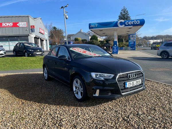 Audi A3 Saloon, Diesel, 2017, Black