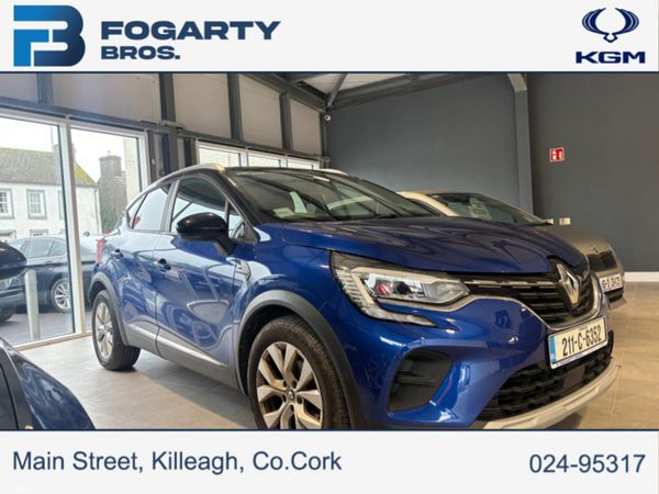 Renault Captur Hatchback, Petrol, 2021, Blue