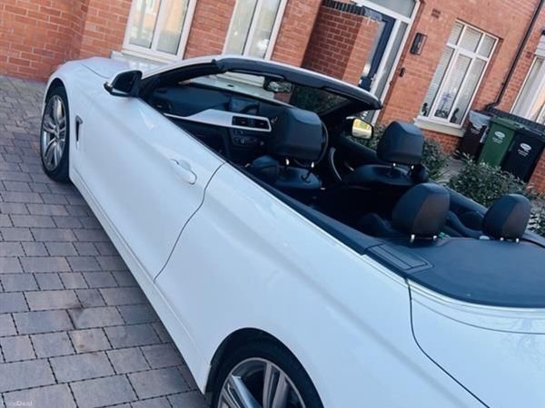 BMW 4-Series Convertible, Diesel, 2015, White
