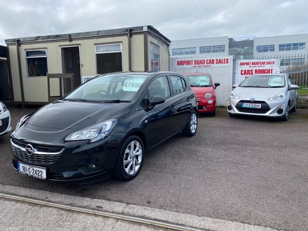 Opel Corsa Hatchback, Petrol, 2016, Black