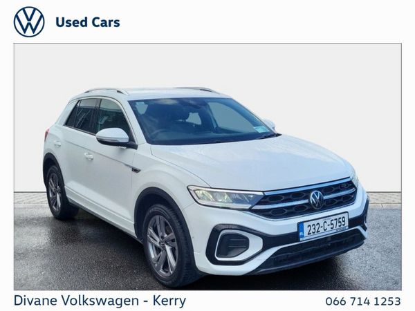 Volkswagen T-Roc SUV, Diesel, 2023, White