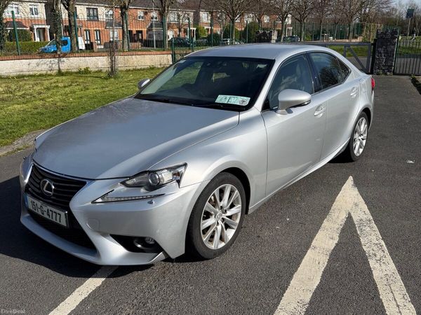 Lexus IS Saloon, Petrol Hybrid, 2015, Silver