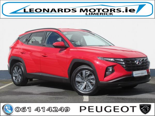 Hyundai Tucson SUV, Petrol Hybrid, 2021, Red