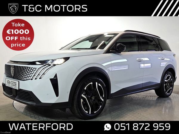 Peugeot 5008 MPV, Electric, 2026, White