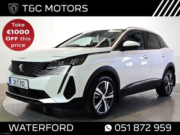 Peugeot 3008 SUV, Diesel, 2021, White