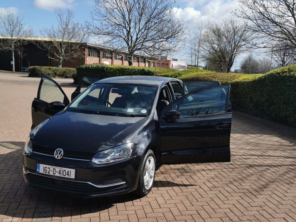Volkswagen Polo Hatchback, Petrol, 2016, Black
