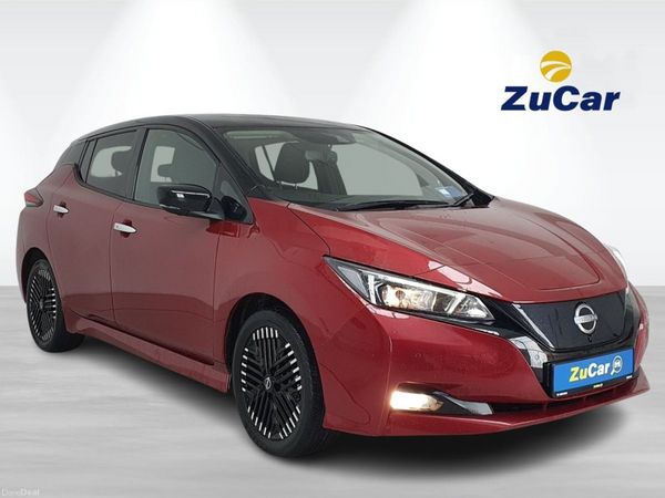 Nissan Leaf Hatchback, Electric, 2023, Red