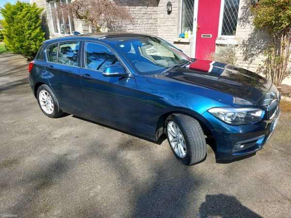 BMW 1-Series Hatchback, Diesel, 2017, Blue