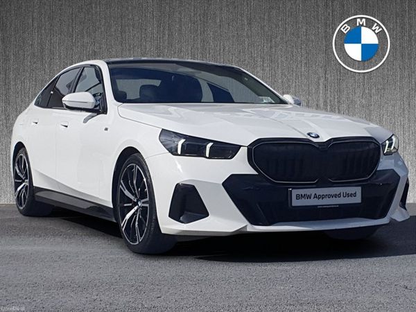 BMW 5-Series Saloon, Petrol, 2024, White