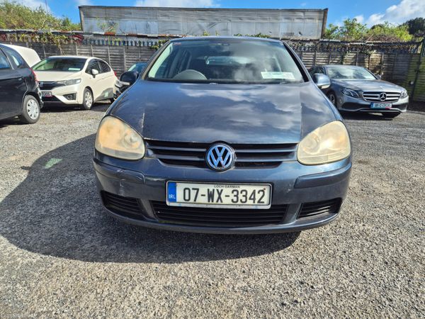 Volkswagen Golf Hatchback, Petrol, 2007, Blue